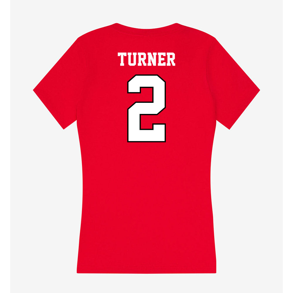 Youngstown State - NCAA Softball : Tai Turner - Classic Shersey Women's V-Neck T-Shirt-1
