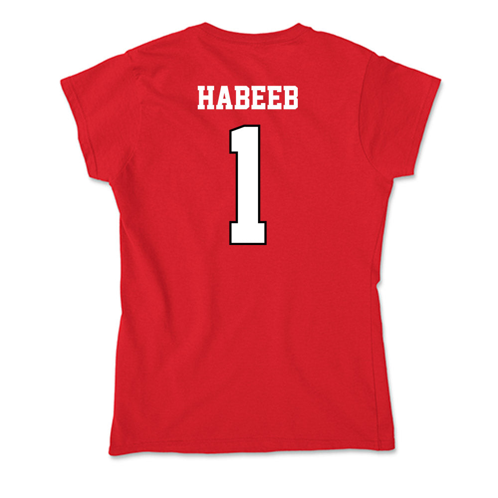 Youngstown State - NCAA Women's Volleyball : Brie Habeeb - Classic Shersey Soft Style Women’s T-Shirt-1