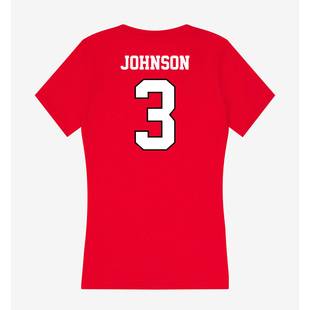 Youngstown State - NCAA Baseball : Jack Johnson - Classic Shersey Women's V-Neck T-Shirt-1