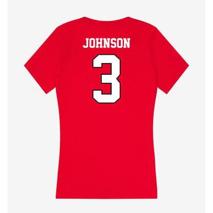 Youngstown State - NCAA Baseball : Jack Johnson - Classic Shersey Women's V-Neck T-Shirt-1