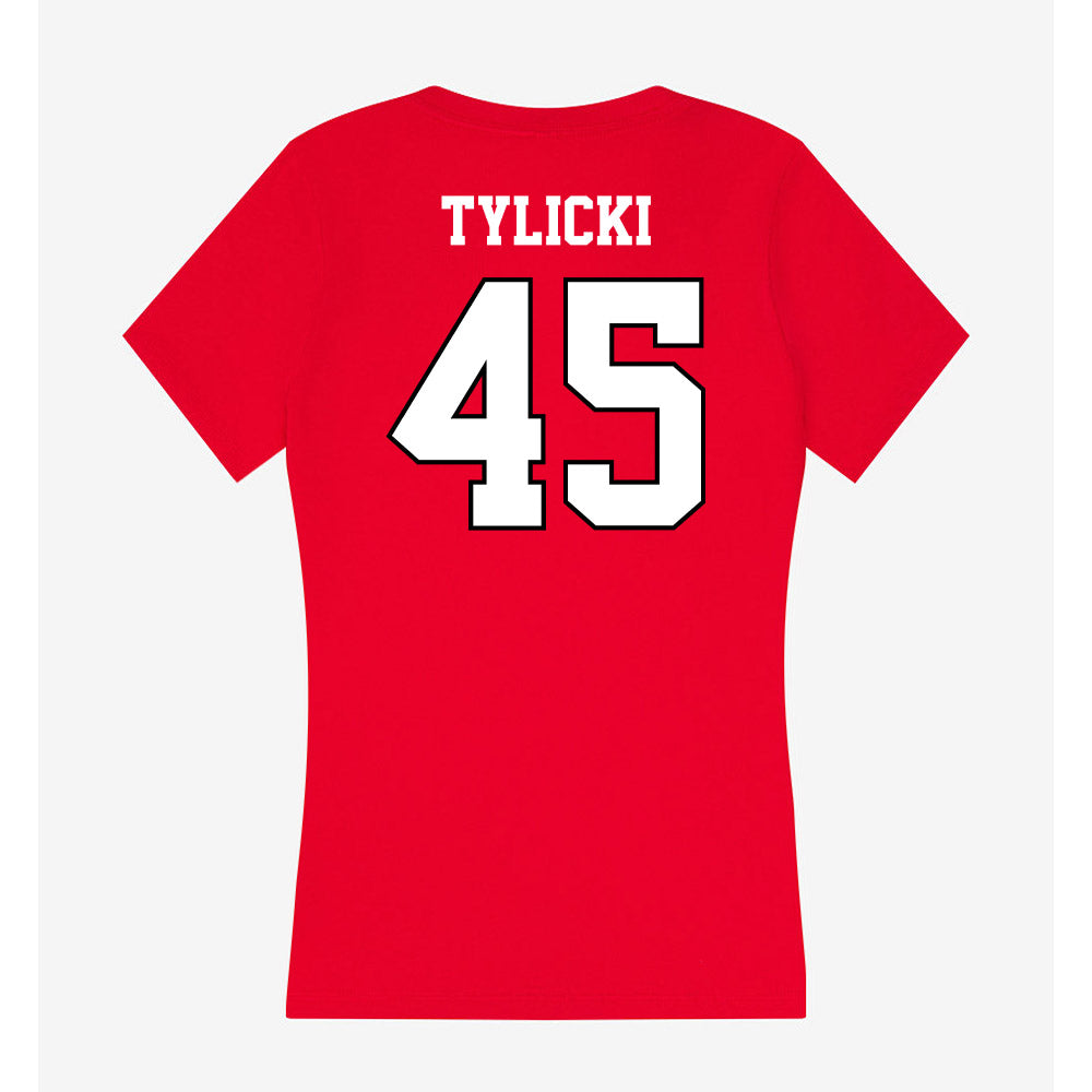 Youngstown State - NCAA Baseball : JJ Tylicki - Classic Shersey Women's V-Neck T-Shirt-1
