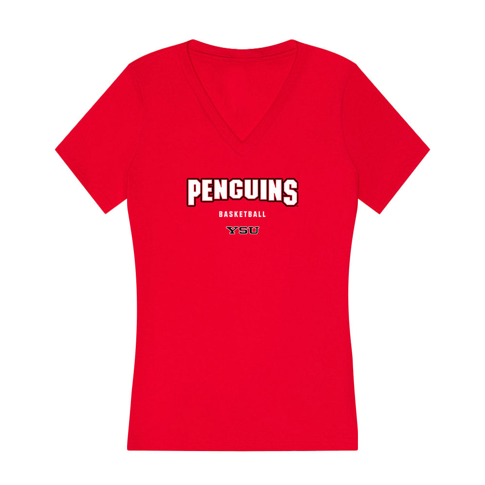 Youngstown State - NCAA Men's Basketball : Jason Nelson - Classic Shersey Women's V-Neck T-Shirt-0