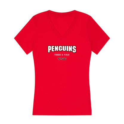 Youngstown State - NCAA Men's Track & Field : Brayden Green - Classic Shersey Women's V-Neck T-Shirt-0