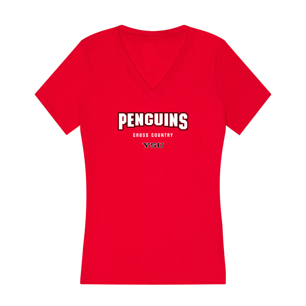 Youngstown State - NCAA Women's Cross Country : Kenzy Beckett - Classic Shersey Women's V-Neck T-Shirt-0