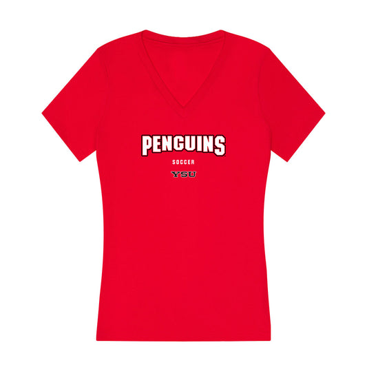 Youngstown State - NCAA Women's Soccer : Emma Berdiner - Classic Shersey Women's V-Neck T-Shirt-0