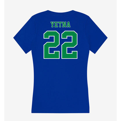 Texas A&M Corpus Christi - NCAA Men's Basketball : Franck Yetna - Women's V-Neck T-Shirt-1