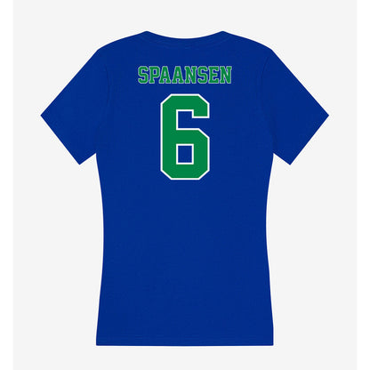 Texas A&M Corpus Christi - NCAA Beach Volleyball : Tess Spaansen - Women's V-Neck T-Shirt-1