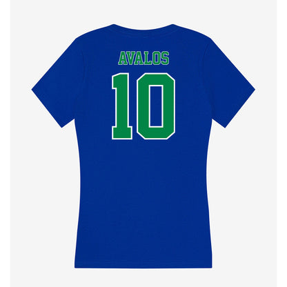 Texas A&M Corpus Christi - NCAA Softball : Rhea-Ann Avalos - Women's V-Neck T-Shirt-1