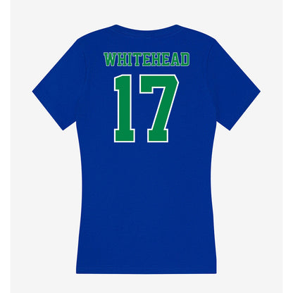 Texas A&M Corpus Christi - NCAA Softball : Josie Whitehead - Women's V-Neck T-Shirt-1