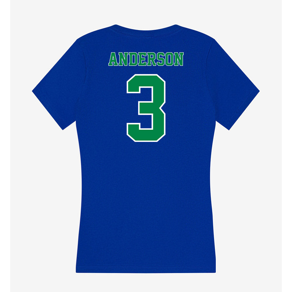 Texas A&M Corpus Christi - NCAA Women's Soccer : MyJoi Anderson - Women's V-Neck T-Shirt-1