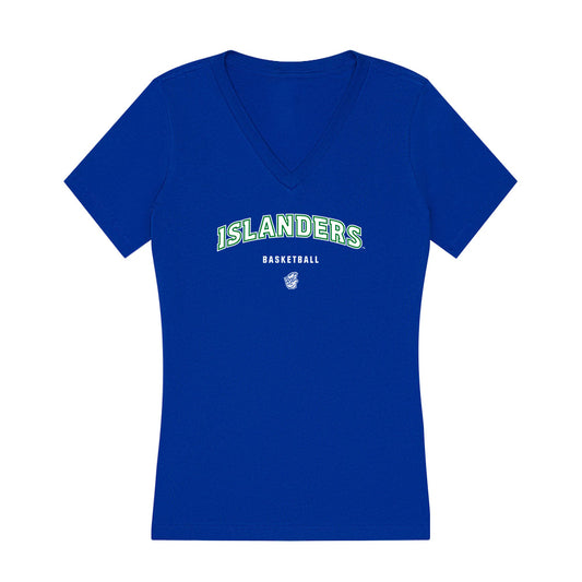 Texas A&M Corpus Christi - NCAA Men's Basketball : trent pane - Women's V-Neck T-Shirt-0