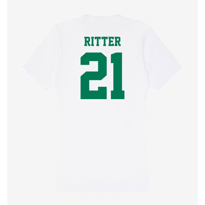 Norfolk State - NCAA Baseball : Jamal Ritter - Women's V-Neck T-Shirt-1