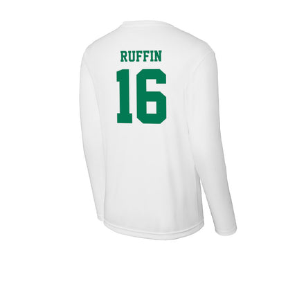 Norfolk State - NCAA Football : Christian Ruffin - Activewear Long Sleeve T-Shirt-1