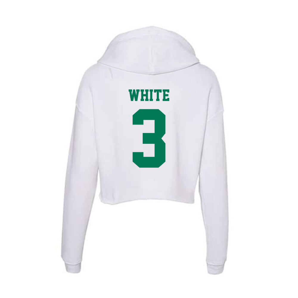 Norfolk State - NCAA Football : Jaylen White - Women's Crop Fleece Hoodie-1