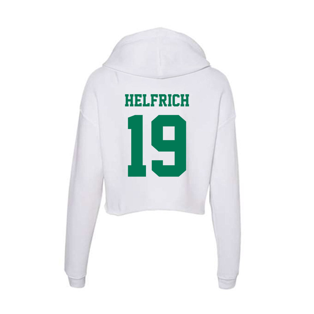 Norfolk State - NCAA Football : Evan Helfrich - Women's Crop Fleece Hoodie-1