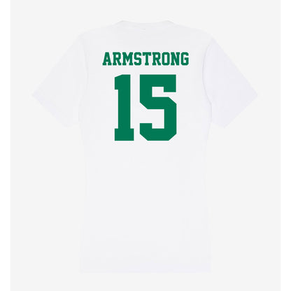 Norfolk State - NCAA Women's Volleyball : Erin Armstrong - Women's V-Neck T-Shirt-1