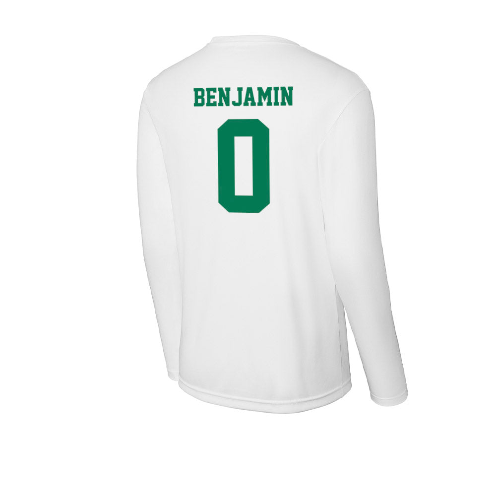 Norfolk State - NCAA Football : Kiron Benjamin - Activewear Long Sleeve T-Shirt-1