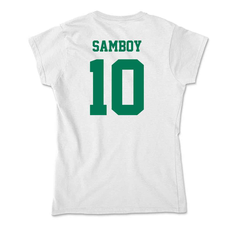 Norfolk State - NCAA Baseball : Yasseel Samboy - Soft Style Women’s T-Shirt-1