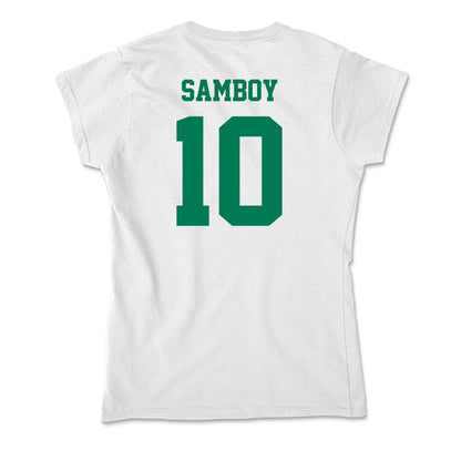 Norfolk State - NCAA Baseball : Yasseel Samboy - Soft Style Women’s T-Shirt-1