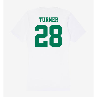 Norfolk State - NCAA Football : Caleb Turner - Women's V-Neck T-Shirt-1