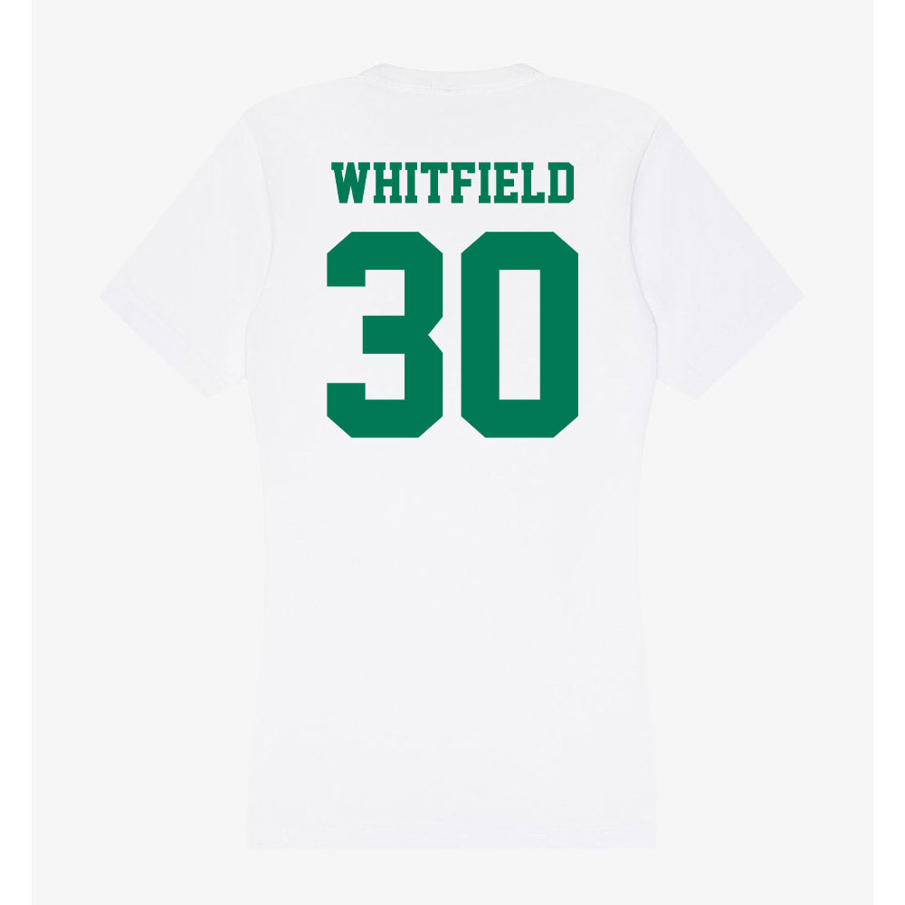 Norfolk State - NCAA Baseball : Donovan Whitfield - Women's V-Neck T-Shirt-1