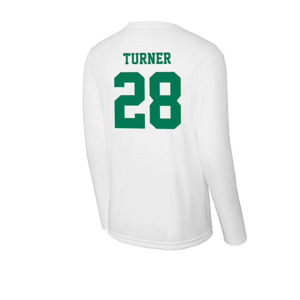 Norfolk State - NCAA Football : Caleb Turner - Activewear Long Sleeve T-Shirt-1