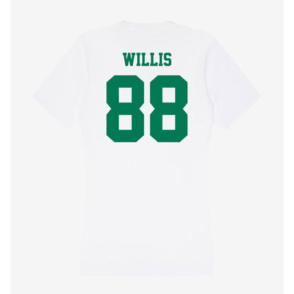 Norfolk State - NCAA Football : Toby Willis - Women's V-Neck T-Shirt-1