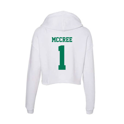 Norfolk State - NCAA Women's Volleyball : Sydney McCree - Women's Crop Fleece Hoodie-1
