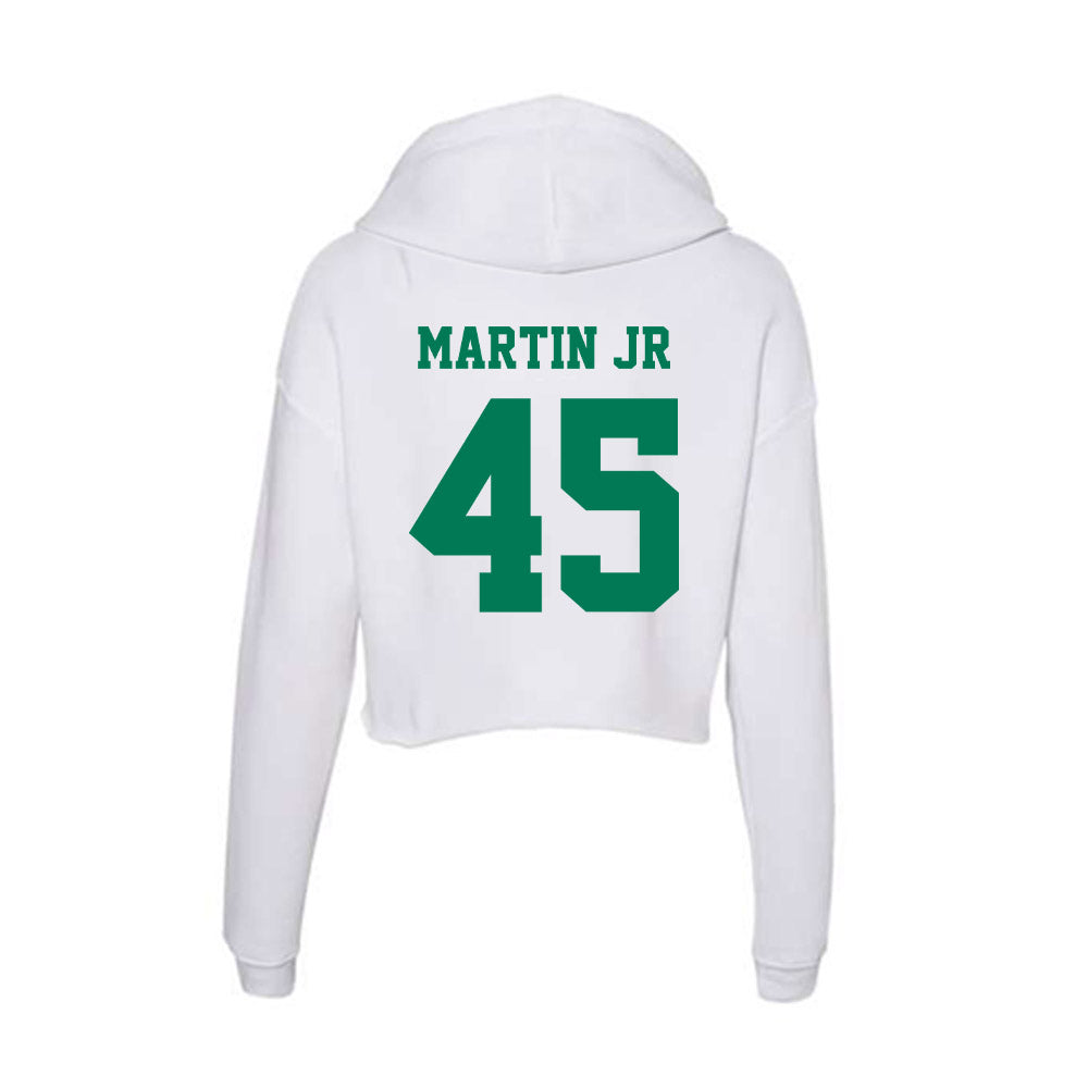 Norfolk State - NCAA Football : Richard Martin Jr - Women's Crop Fleece Hoodie-1