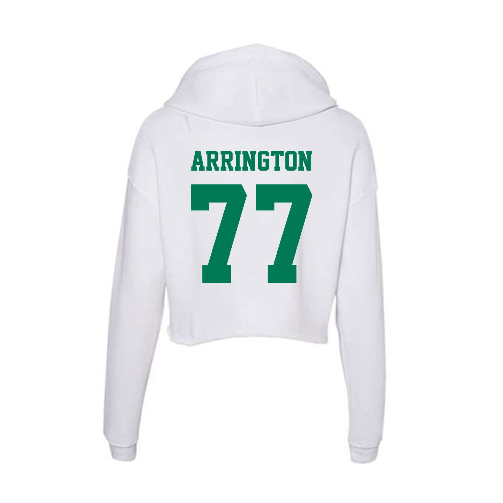 Norfolk State - NCAA Football : Keyonte Arrington - Women's Crop Fleece Hoodie-1