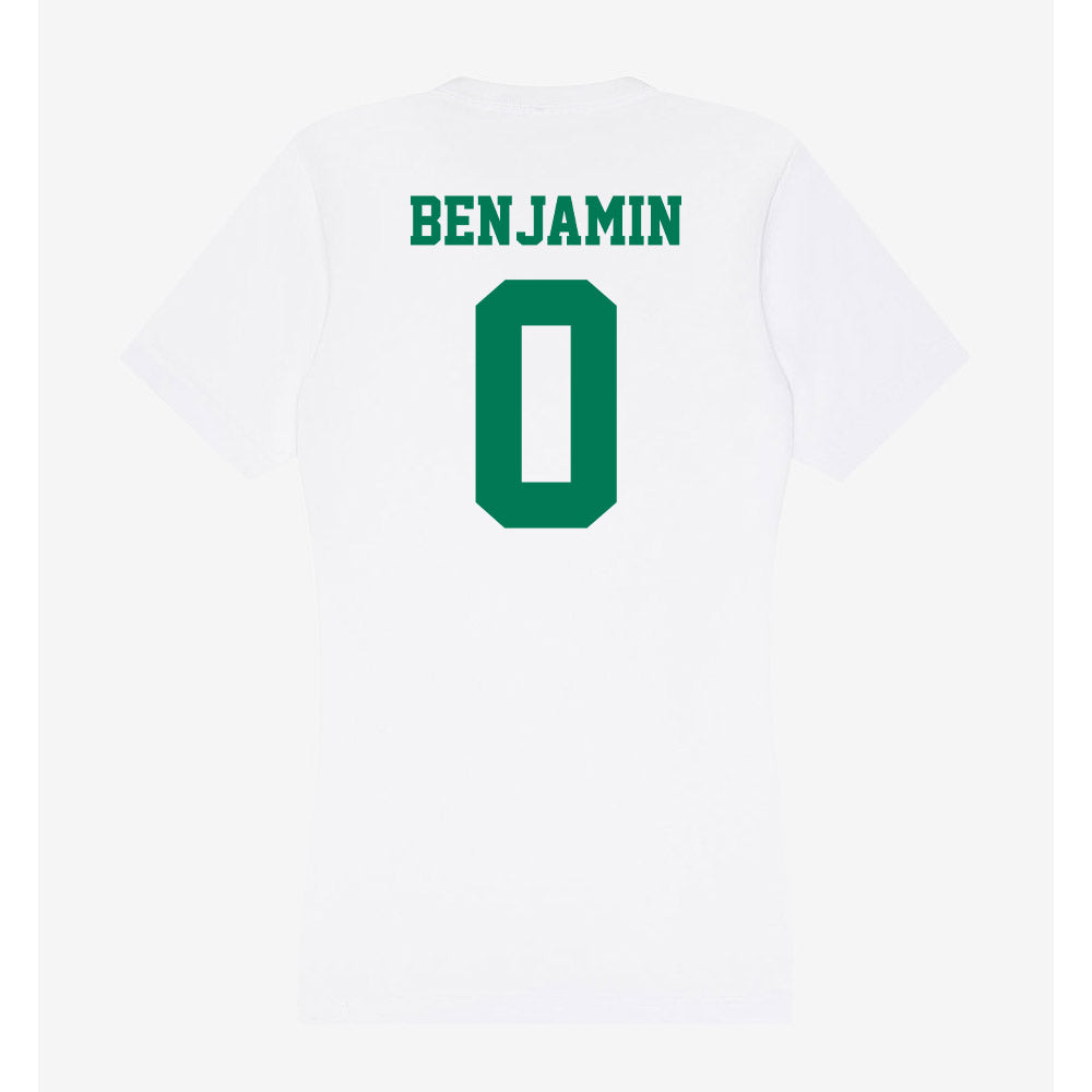 Norfolk State - NCAA Football : Kiron Benjamin - Women's V-Neck T-Shirt-1