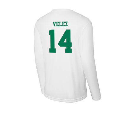 Norfolk State - NCAA Baseball : Christian Velez - Activewear Long Sleeve T-Shirt-1