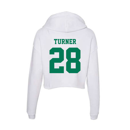 Norfolk State - NCAA Football : Caleb Turner - Women's Crop Fleece Hoodie-1