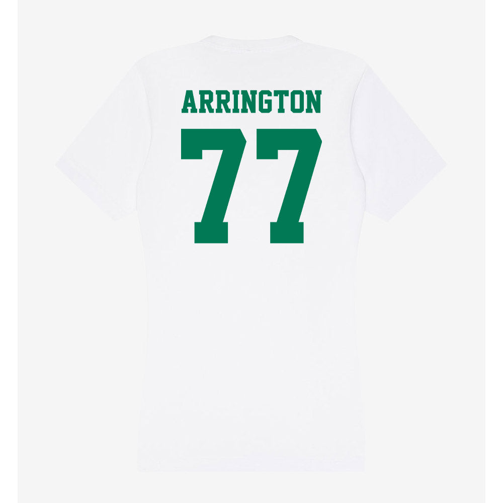 Norfolk State - NCAA Football : Keyonte Arrington - Women's V-Neck T-Shirt-1