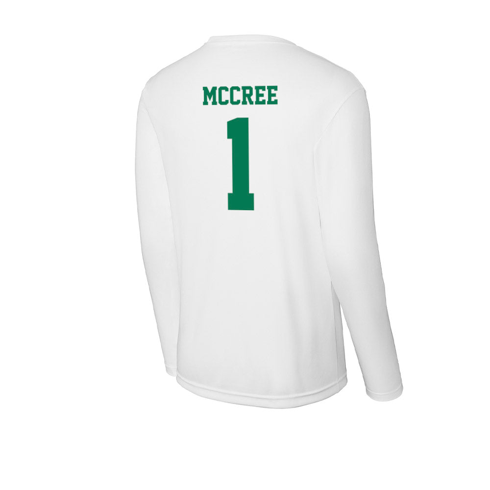 Norfolk State - NCAA Women's Volleyball : Sydney McCree - Activewear Long Sleeve T-Shirt-1