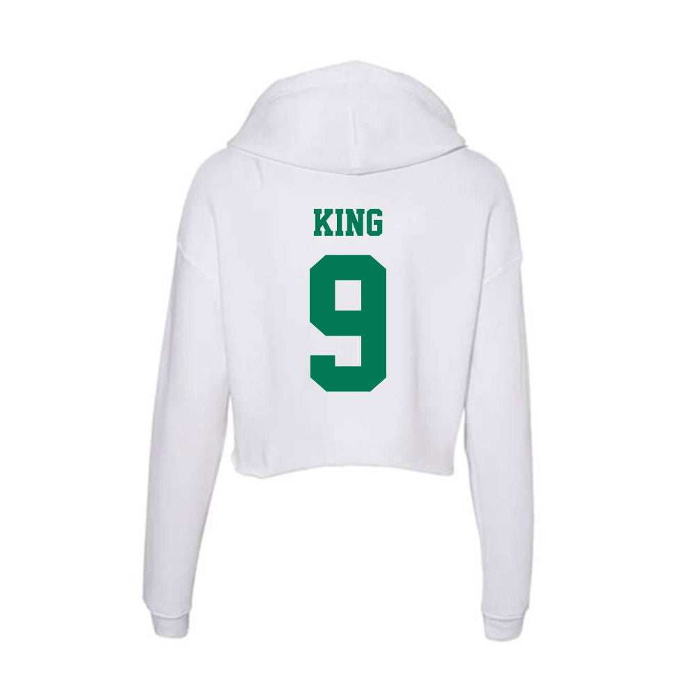 Norfolk State - NCAA Football : Kevon King - Women's Crop Fleece Hoodie-1