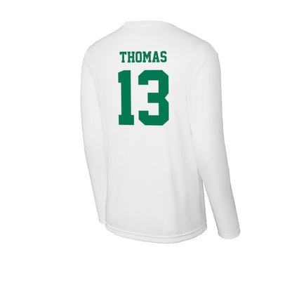 Norfolk State - NCAA Football : KamRyn Thomas - Activewear Long Sleeve T-Shirt-1