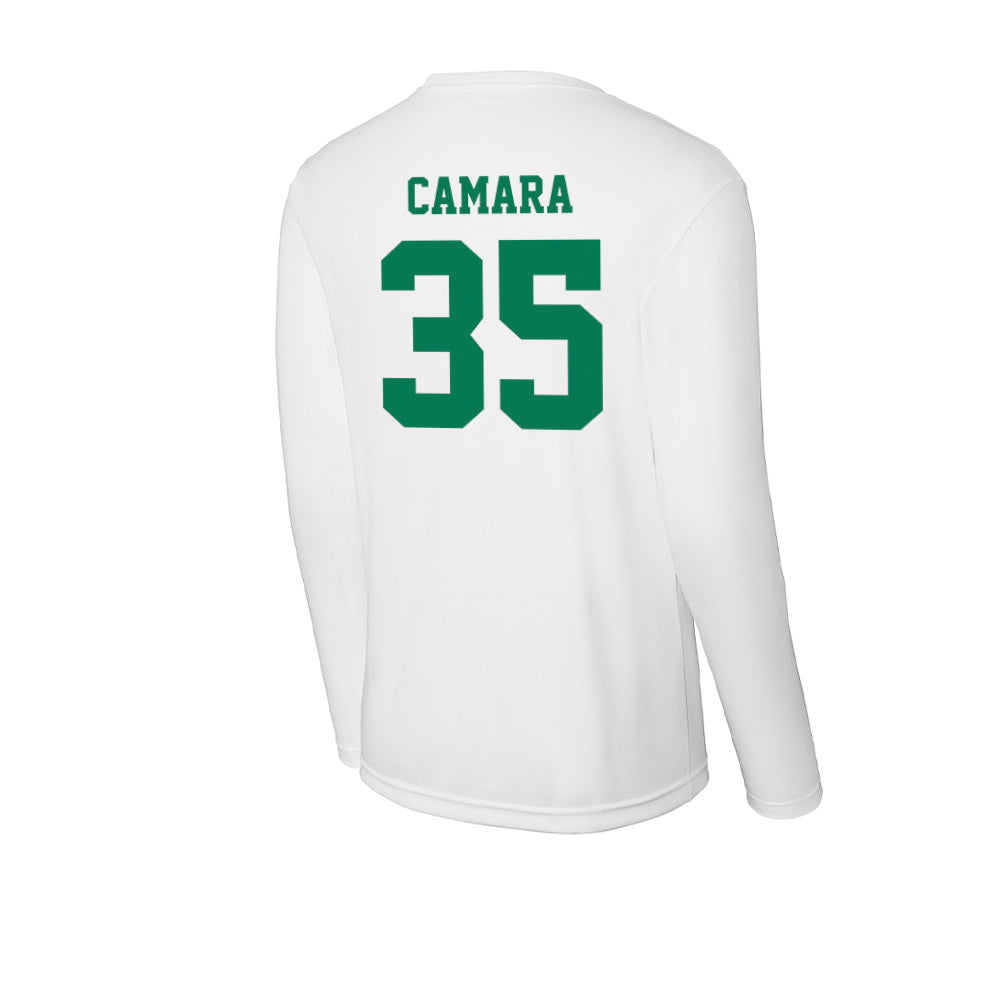 Norfolk State - NCAA Men's Basketball : Dramane Camara - Activewear Long Sleeve T-Shirt-1