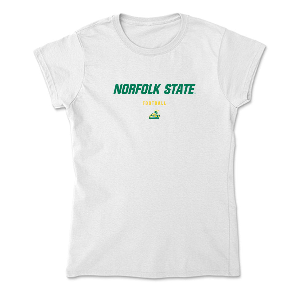 Norfolk State - NCAA Football : Nasir Bashir - Soft Style Women’s T-Shirt-0