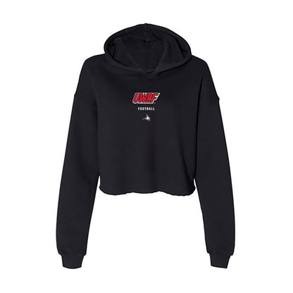 UW River Falls - NCAA Football : Braden Jones - Women's Crop Fleece Hoodie-0