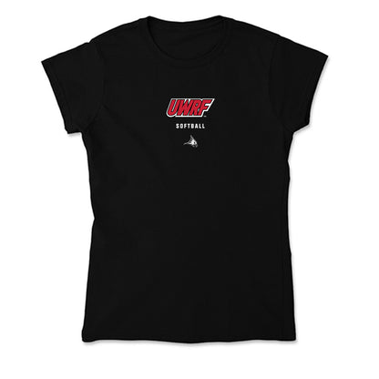 UW River Falls - NCAA Softball : Michaela Hasapopoulos - Soft Style Women’s T-Shirt-0