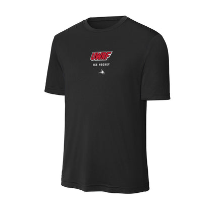 UW River Falls - NCAA Men's Ice Hockey : Parker Korman - Activewear T-Shirt-0