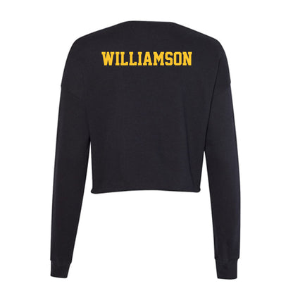 Northern Michigan - NCAA Women's Track & Field : Brooklyn Williamson - Women's Cropped Crew Fleece-1