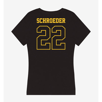 Northern Michigan - NCAA Women's Basketball : Madison Schroeder - Women's V-Neck T-Shirt-1