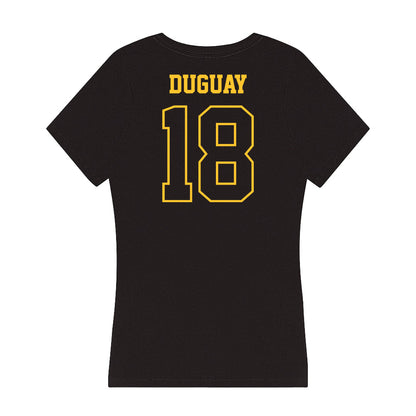 Northern Michigan - NCAA Men's Ice Hockey : Ryan Duguay - Women's V-Neck T-Shirt-1