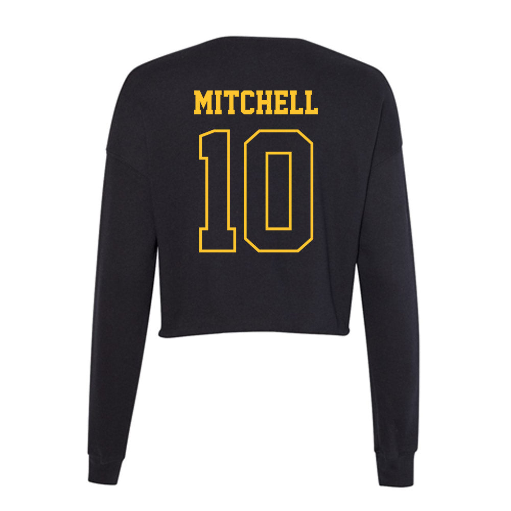 Northern Michigan - NCAA Men's Ice Hockey : Trevor Mitchell - Women's Cropped Crew Fleece-1