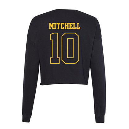 Northern Michigan - NCAA Men's Ice Hockey : Trevor Mitchell - Women's Cropped Crew Fleece-1
