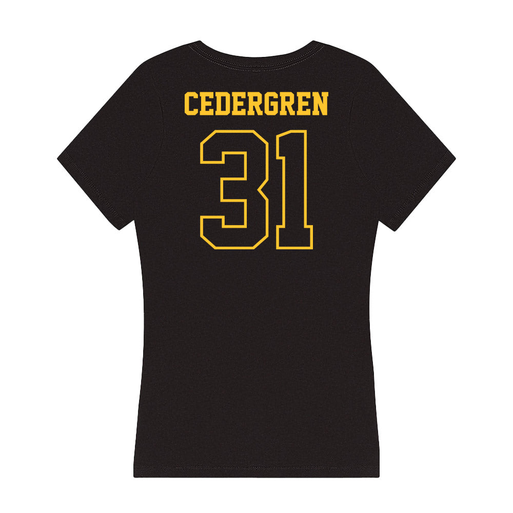 Northern Michigan - NCAA Men's Soccer : Nils Cedergren - Women's V-Neck T-Shirt-1