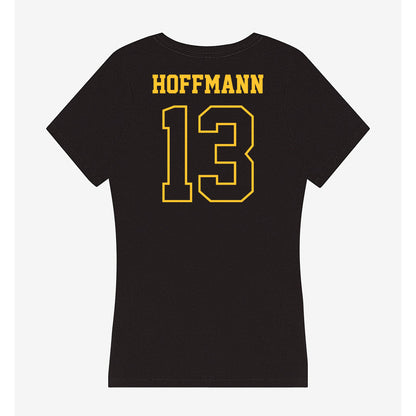 Northern Michigan - NCAA Men's Soccer : Jan Hoffmann - Women's V-Neck T-Shirt-1