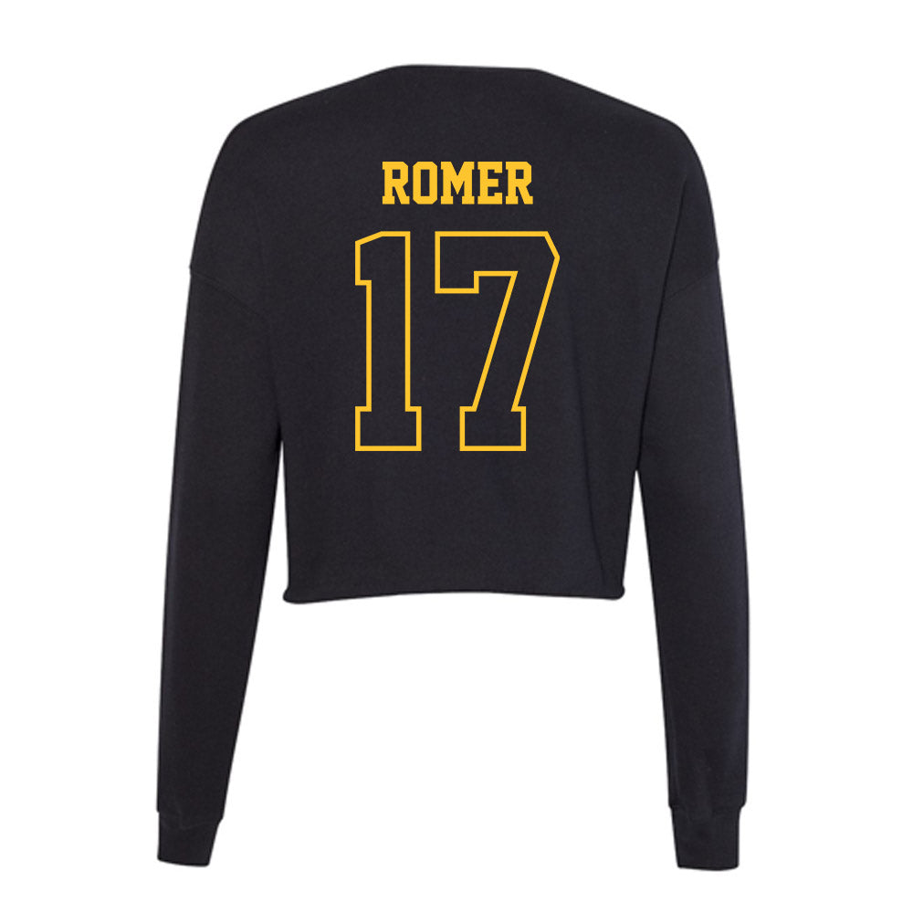 Northern Michigan - NCAA Men's Ice Hockey : Matthew Romer - Women's Cropped Crew Fleece-1